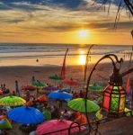 bali, restaurant, bar, seminyak, badung, beach, seminyak beach, la plancha, restaurant and bar, place, interest, place of interest, sunset